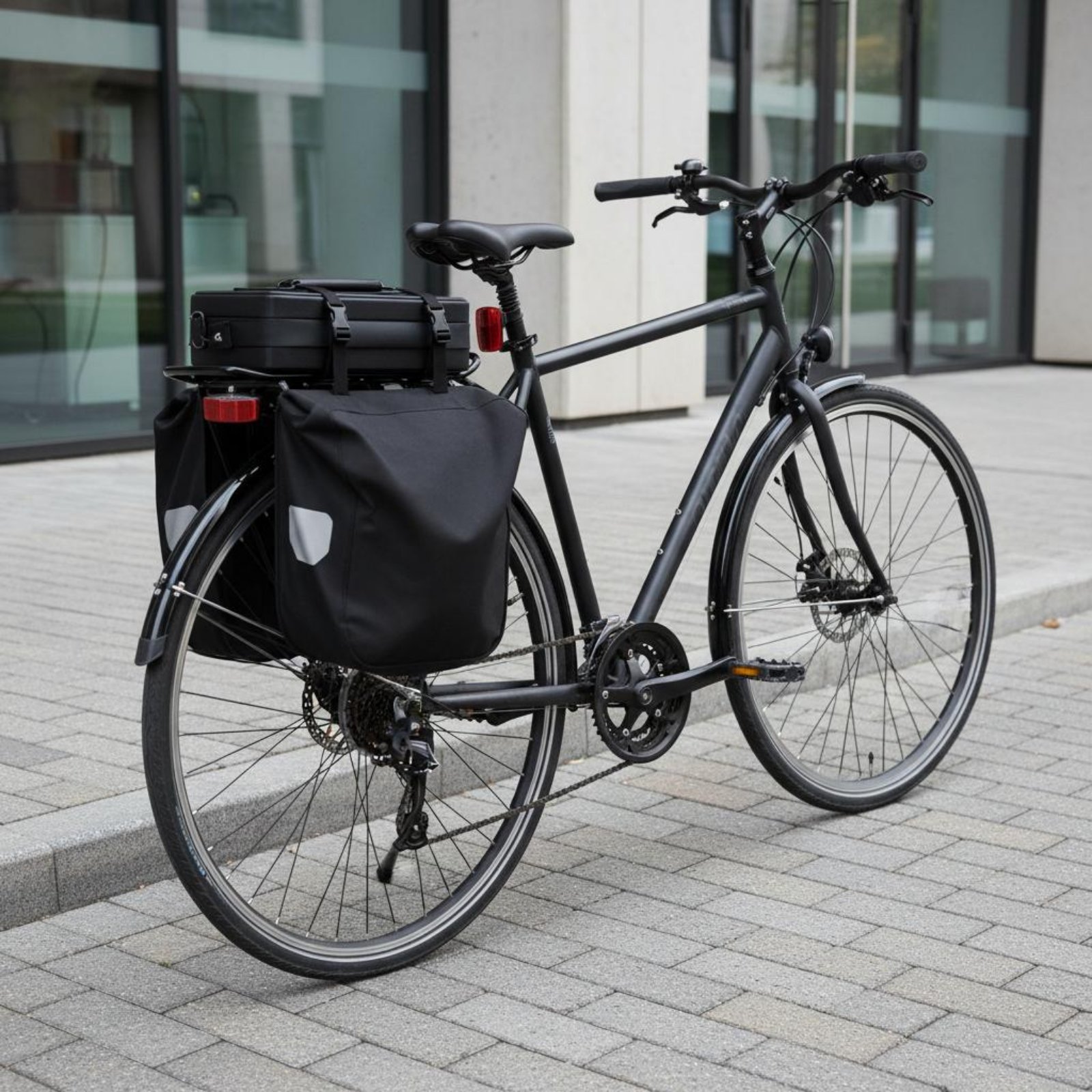 Cycling Commute - Cycle Rear Rack Sturdy Duty Rear