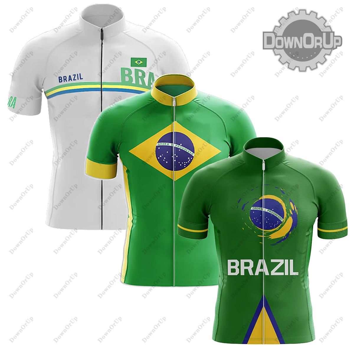 Cycling Commute Shorts - Brazil Maillot Ciclismo Hombre Biking Jersey