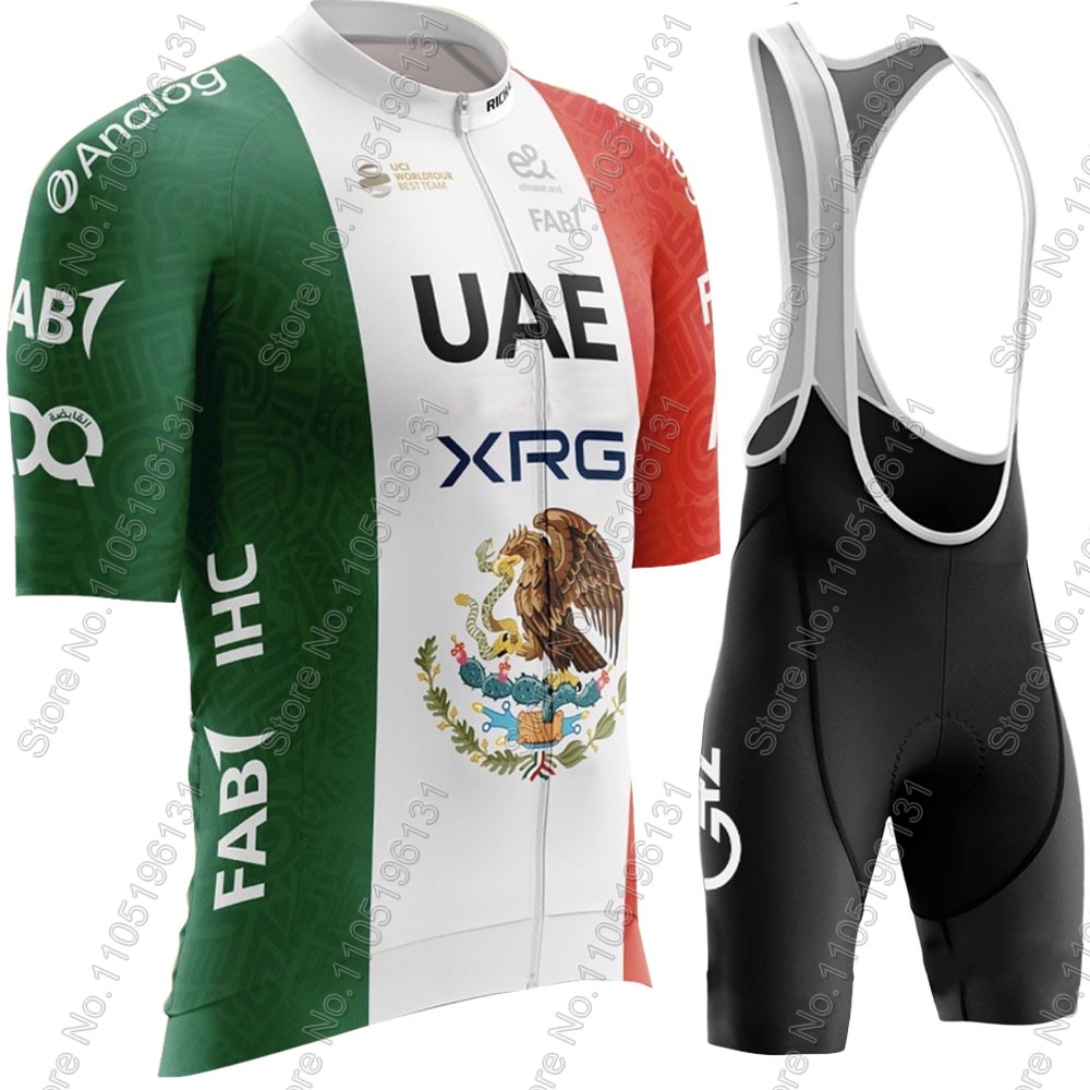 Cycling Commute Shorts - UAE Mexico 2026 Team Cycling Jersey