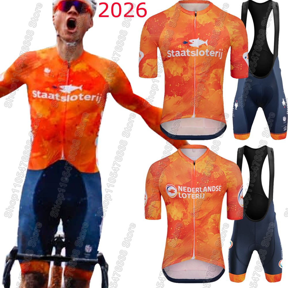 Cycling Commute Shorts - Netherlands Cycling Jersey 2026 Set Dutch