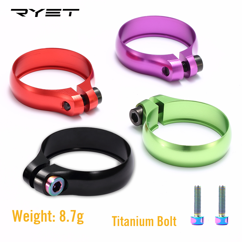 Commuting By Bike - Ultralight Bicycle Seat Post Clamp CNC