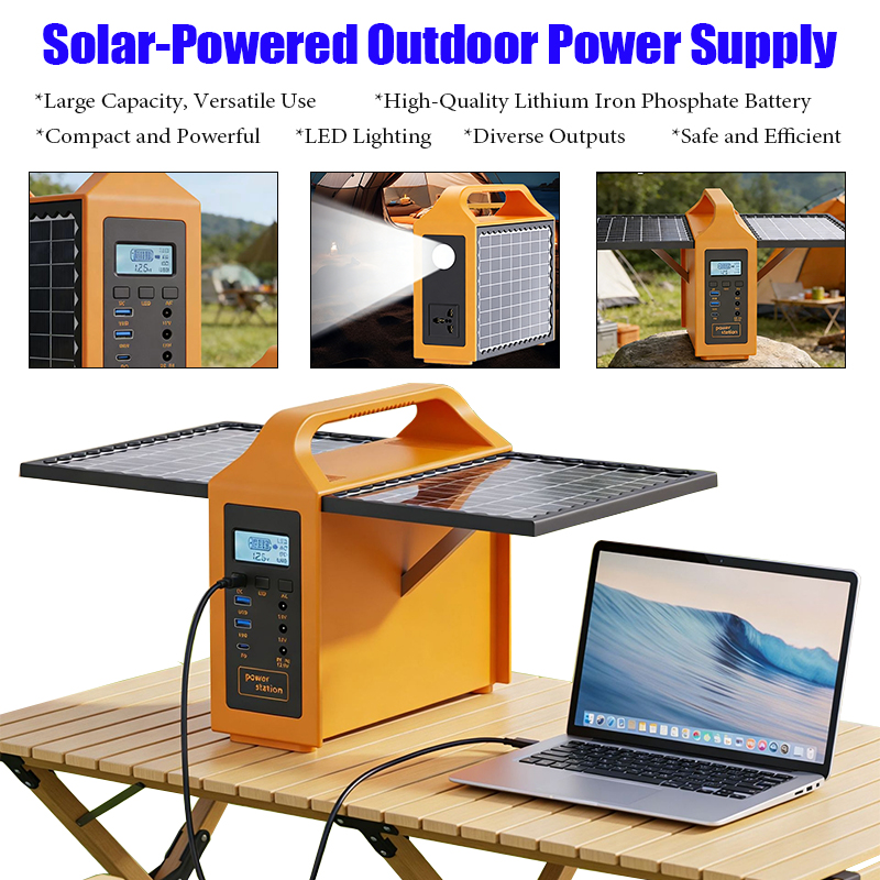 Usb Charger Dynamo - 150W Portable Solar Power Station with