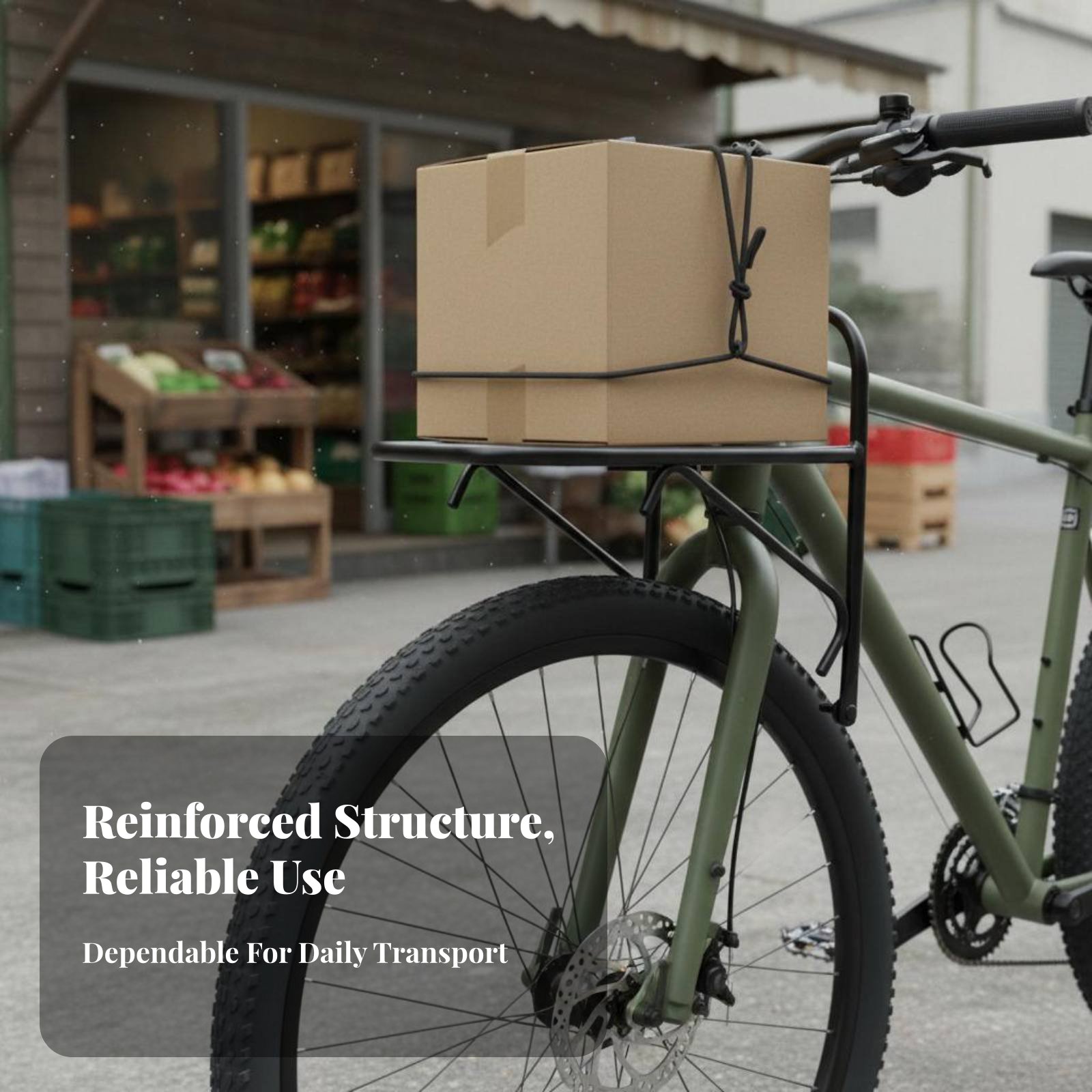 Cargo Rack Aluminum - Cycle Front Rack Aluminum Alloy Construction