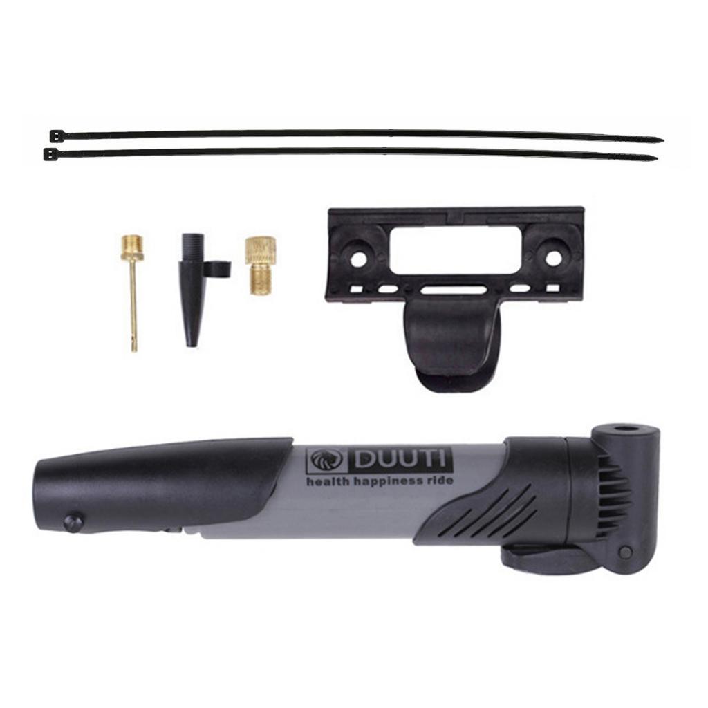 Bike Pump Frame Mount - Compact Bicycle Air Pump MTB Road