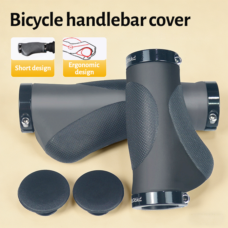 Cycling In City - Bicycle Handlebar Grips TPR Rubber Comfy