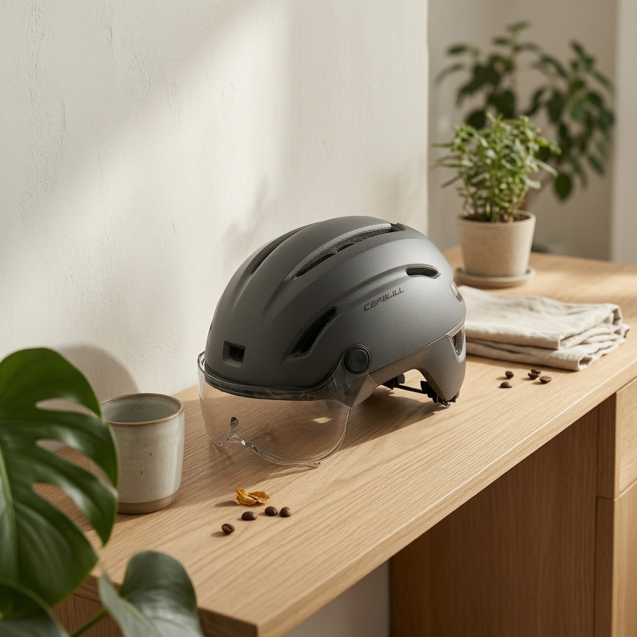 Cycling In City - Electric Bicycle Commuter Helmet NTA 8776