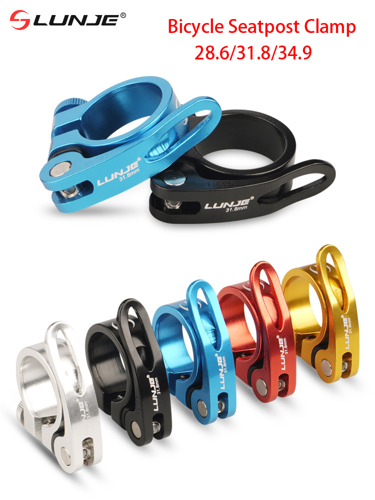 Commuting By Bike - Bicycle Seatpost Clamp 28.6/31.8/34.9mm Seat Tube