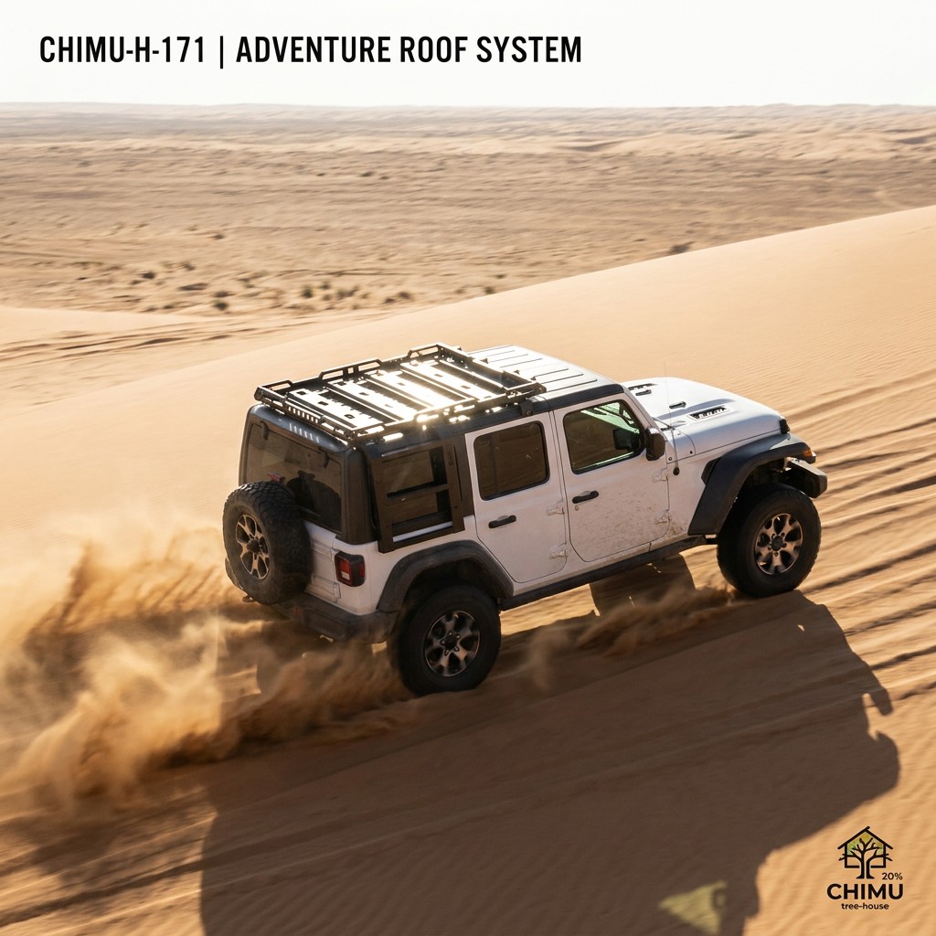 Cargo Rack Aluminum - 【CHIMU HOME】 for Wrangler JL JLU