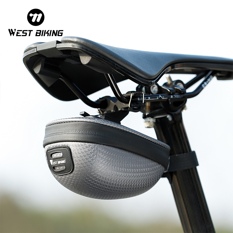 Saddle Bag Under Seat - WEST BIKING Mini Portable Bike Saddle
