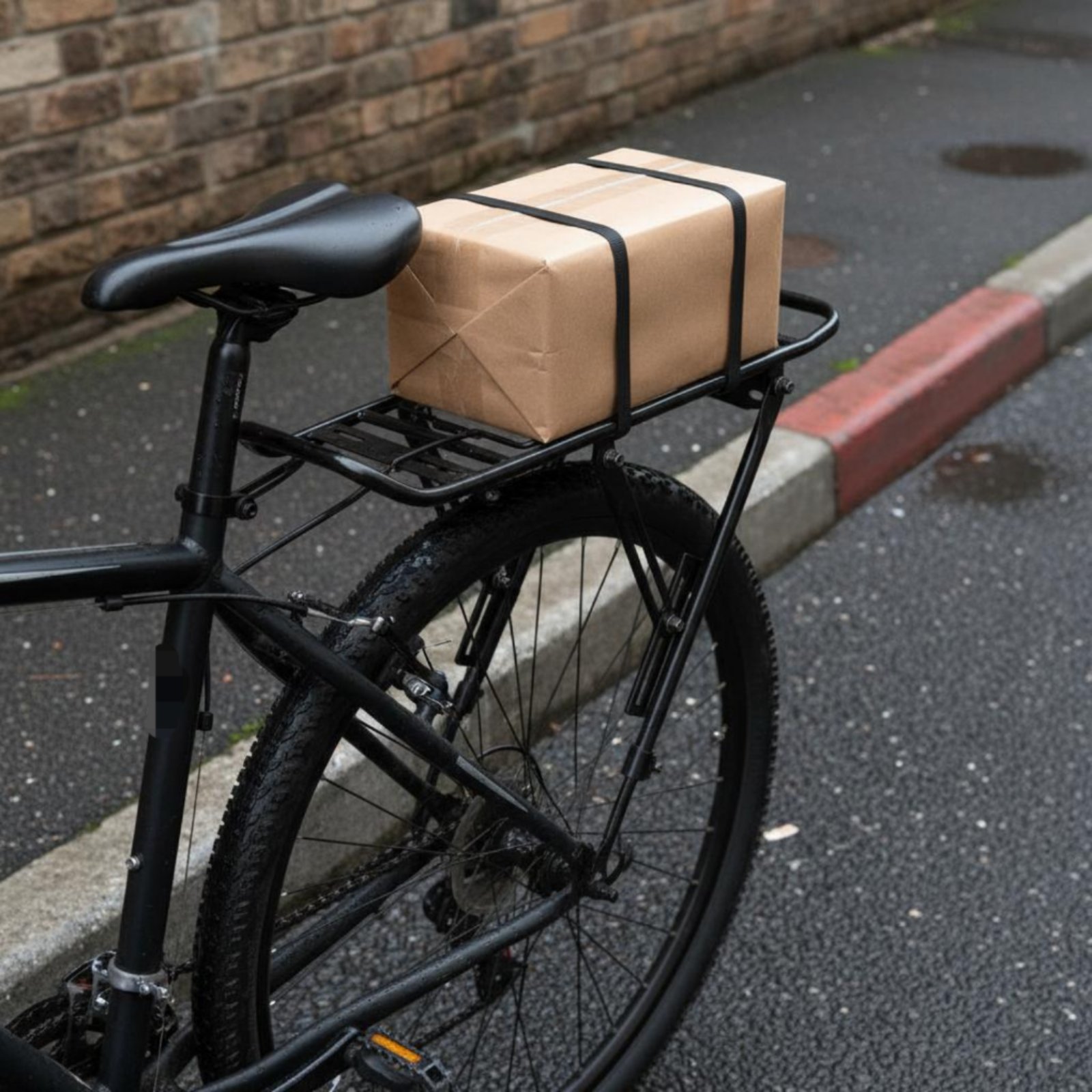 Cycling Commute - Fast Release Bike Rack Adjustable Rear