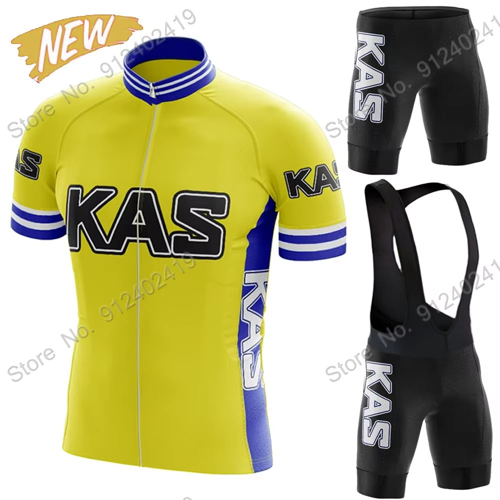 Cycling Commute Shorts - New Retro Kas Team 2026 Cycling