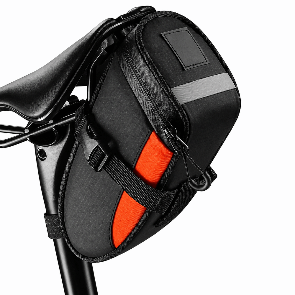 Saddle Bag Under Seat - 1.2L Capacity Cycling Tail Bag Waterproof