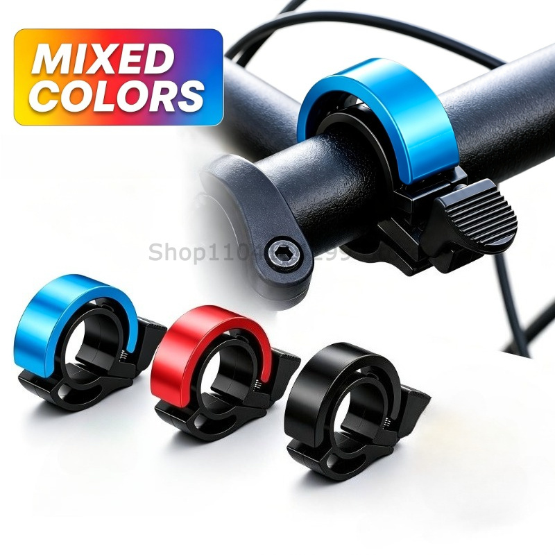 Bell Handlebar Ring - Invisible Alloy Bicycle Bell Loud Clear
