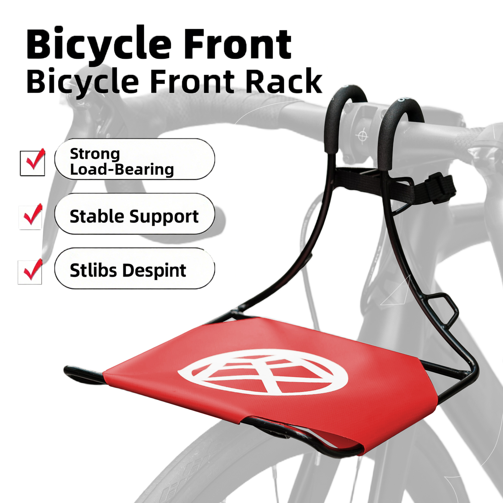 Cargo Rack Aluminum - OFFBONDAGE Bicycle Front Rack Aluminum Alloy