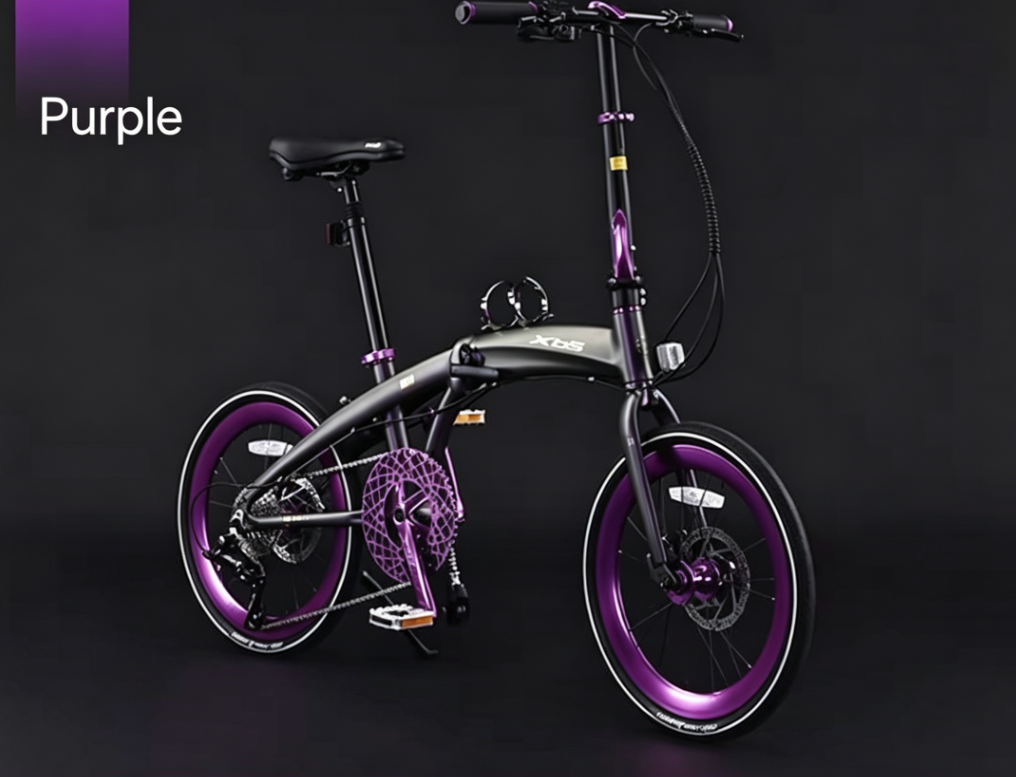 Vibrant Color Triple Folding A - Commuter Biking ulasan dan harga