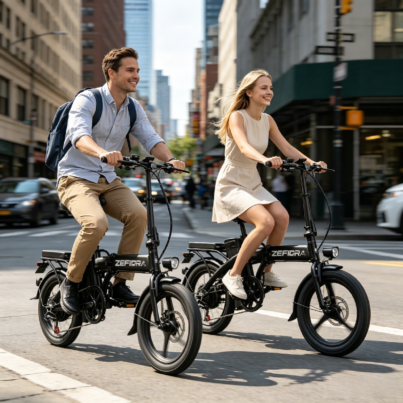 14 Inch 500W City E-bike Daily - Commuter Biking ulasan dan harga