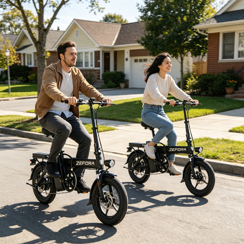 14 Inch 500W City E-bike Daily - Commuter Biking ulasan dan harga