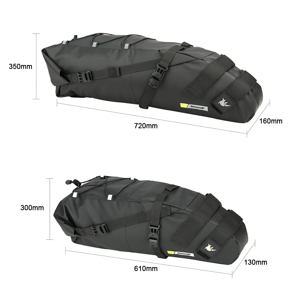 Bike Saddle Tube Bag Waterproo - Saddle Bag Under Seat ulasan dan harga