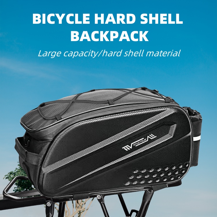 Bicycle Bag, Hard-Shell Rear S - Cycling Journey ulasan dan harga