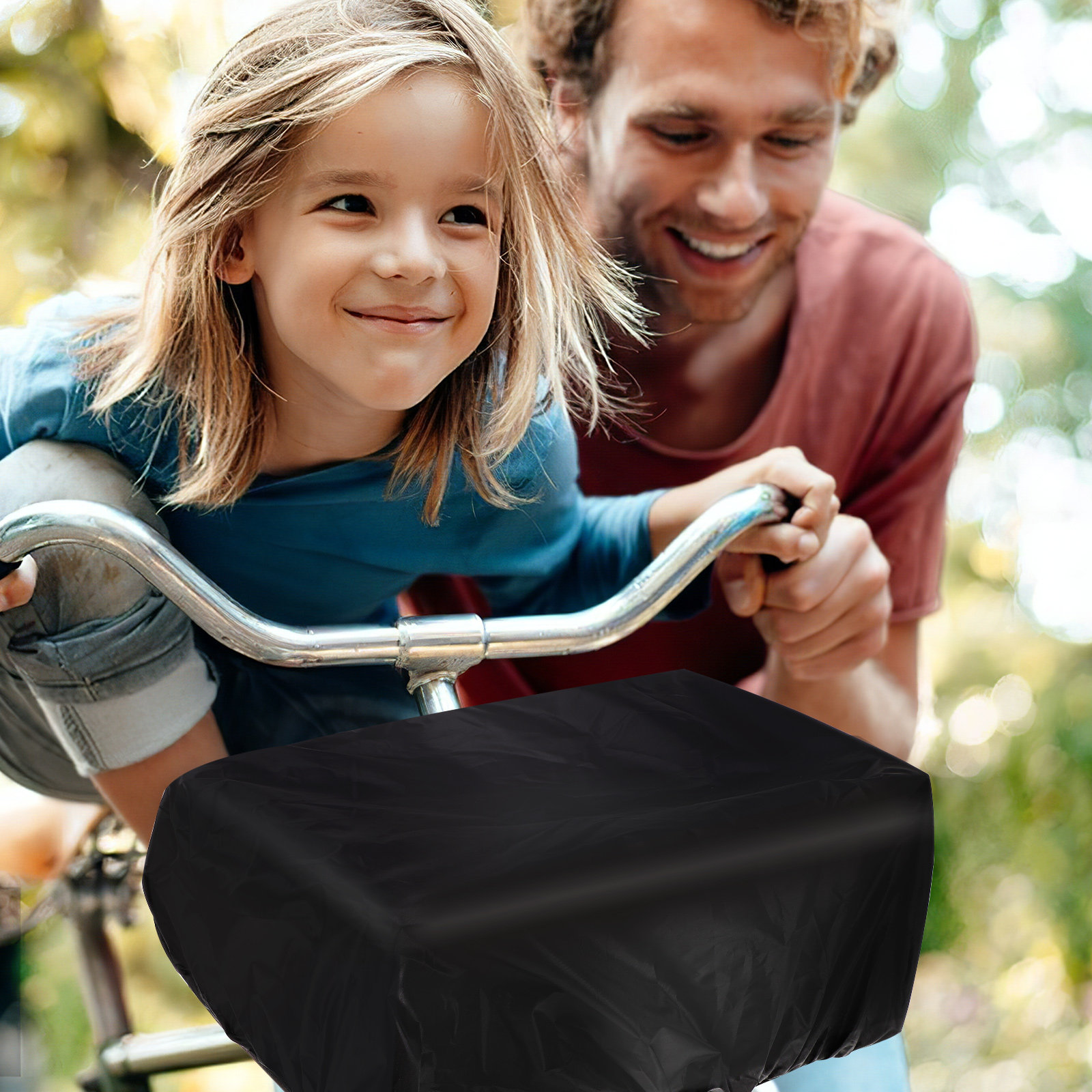 2Pcs Bike Basket Protective Co - Cycling Commute Rain ulasan dan harga
