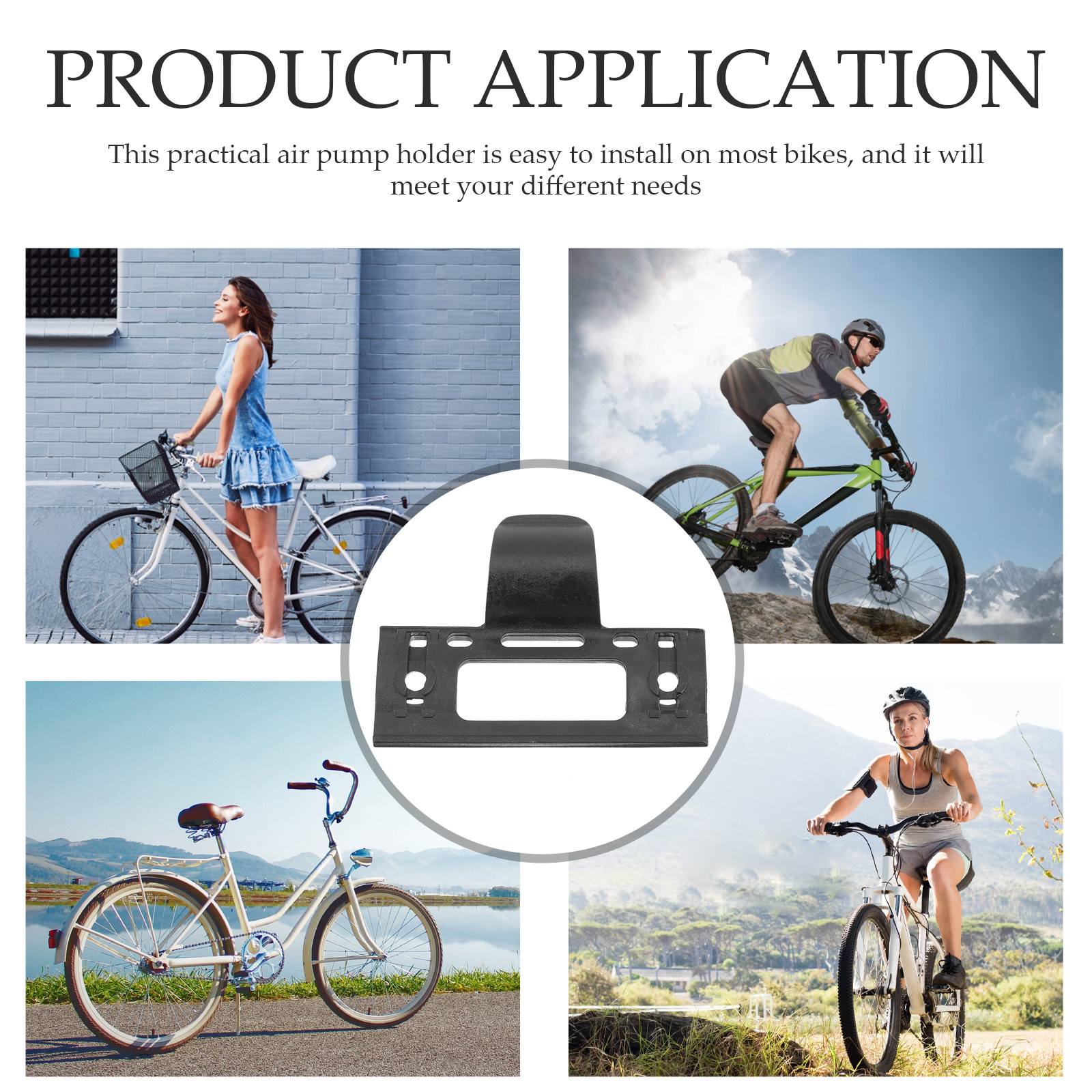 2Pcs Sturdy Portable Bike Pump - Bike Pump Frame Mount ulasan dan harga