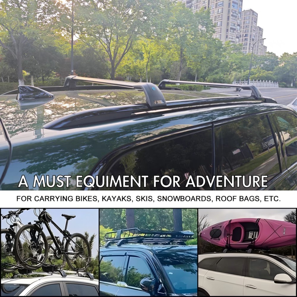 2Pcs Cross Bar Ajustable Fits  - Cargo Rack Aluminum ulasan dan harga