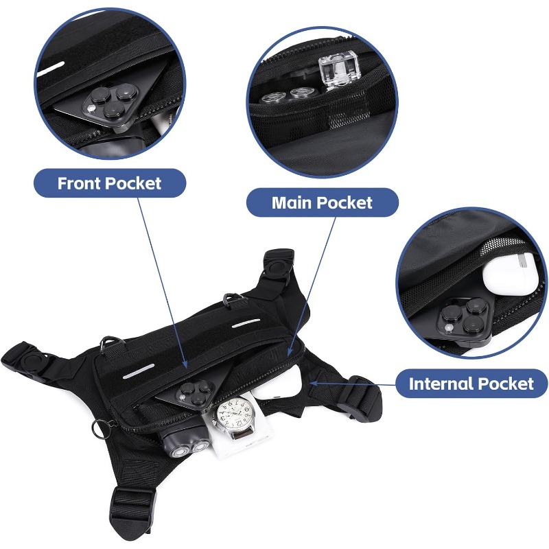 Vest Bag Multifunctional Tacti - Cycling Journey ulasan dan harga