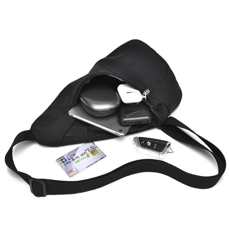 Chest Bag Single Shoulder Cros - Cycling Commute ulasan dan harga