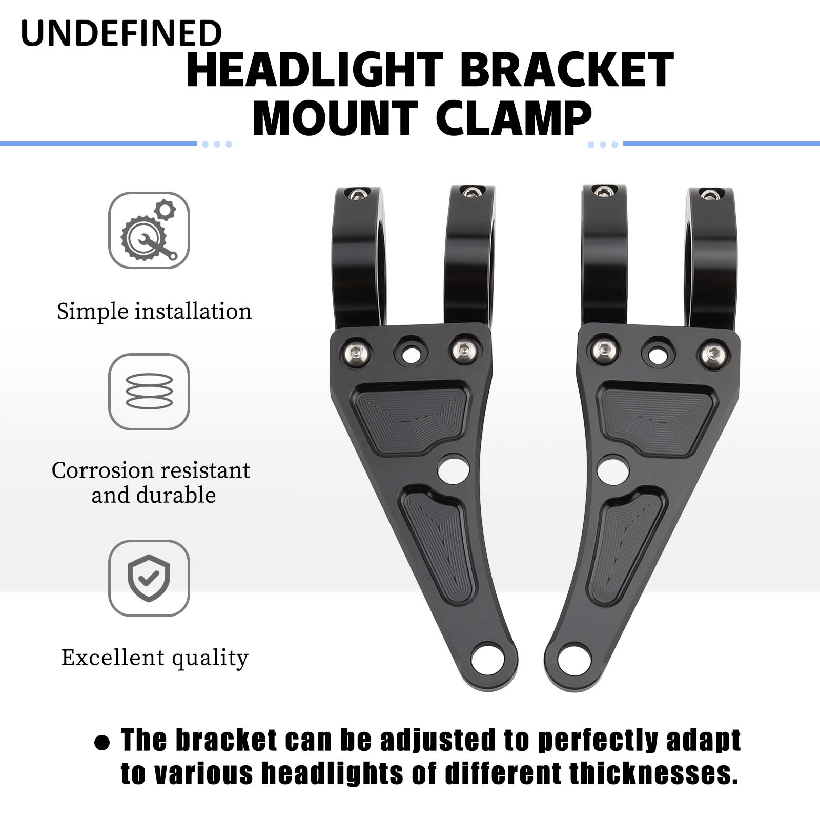 33mm-58mm Headlight Bracket Mo - Cycling In City ulasan dan harga