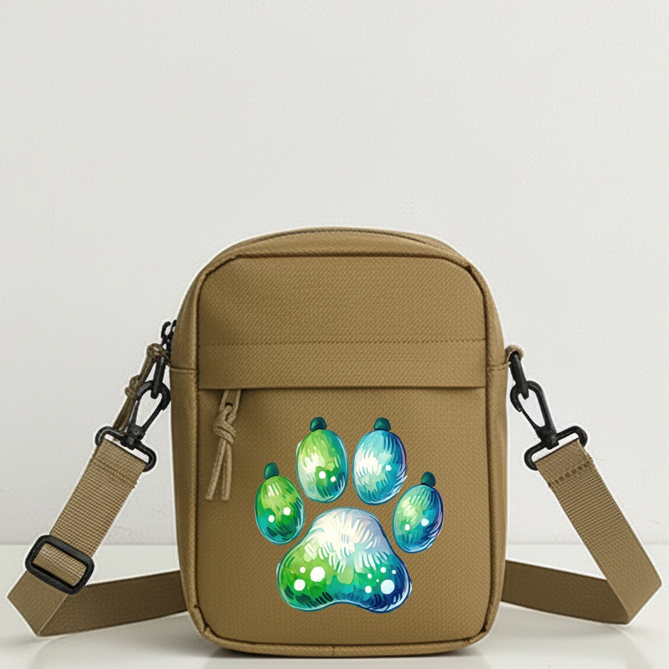 Watercolor Animal Paw Print Sh - Cycling Commute ulasan dan harga