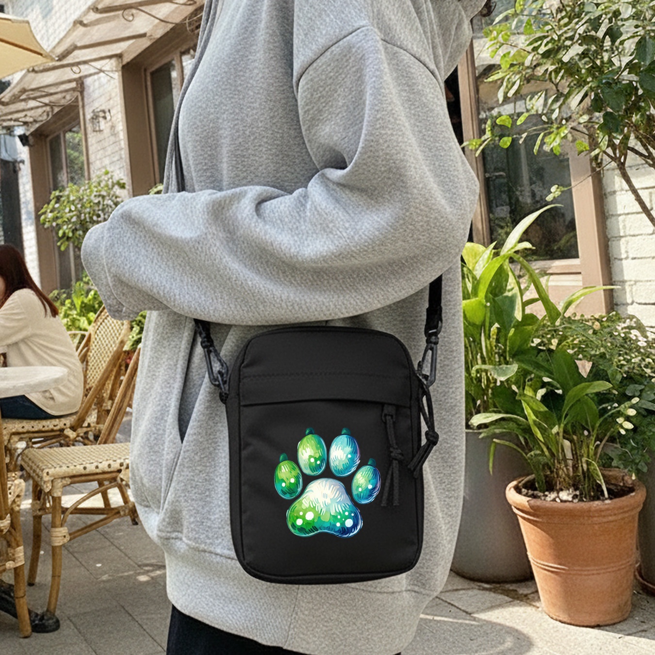 Watercolor Animal Paw Print Sh - Cycling Commute ulasan dan harga