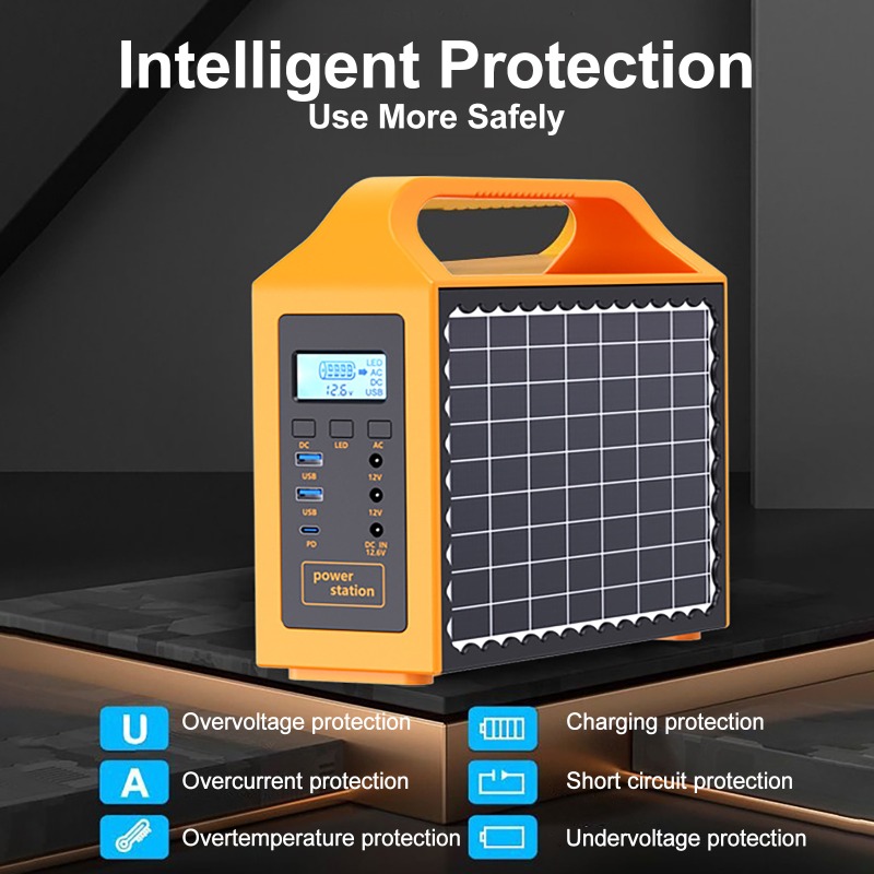 150W Portable Solar Power Stat - Usb Charger Dynamo ulasan dan harga