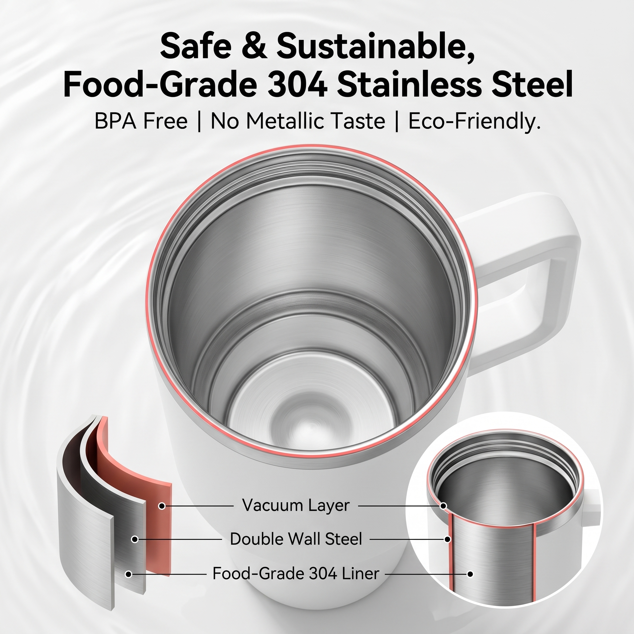 Custom 1200ml Stainless Steel  - Commuting By Bike ulasan dan harga