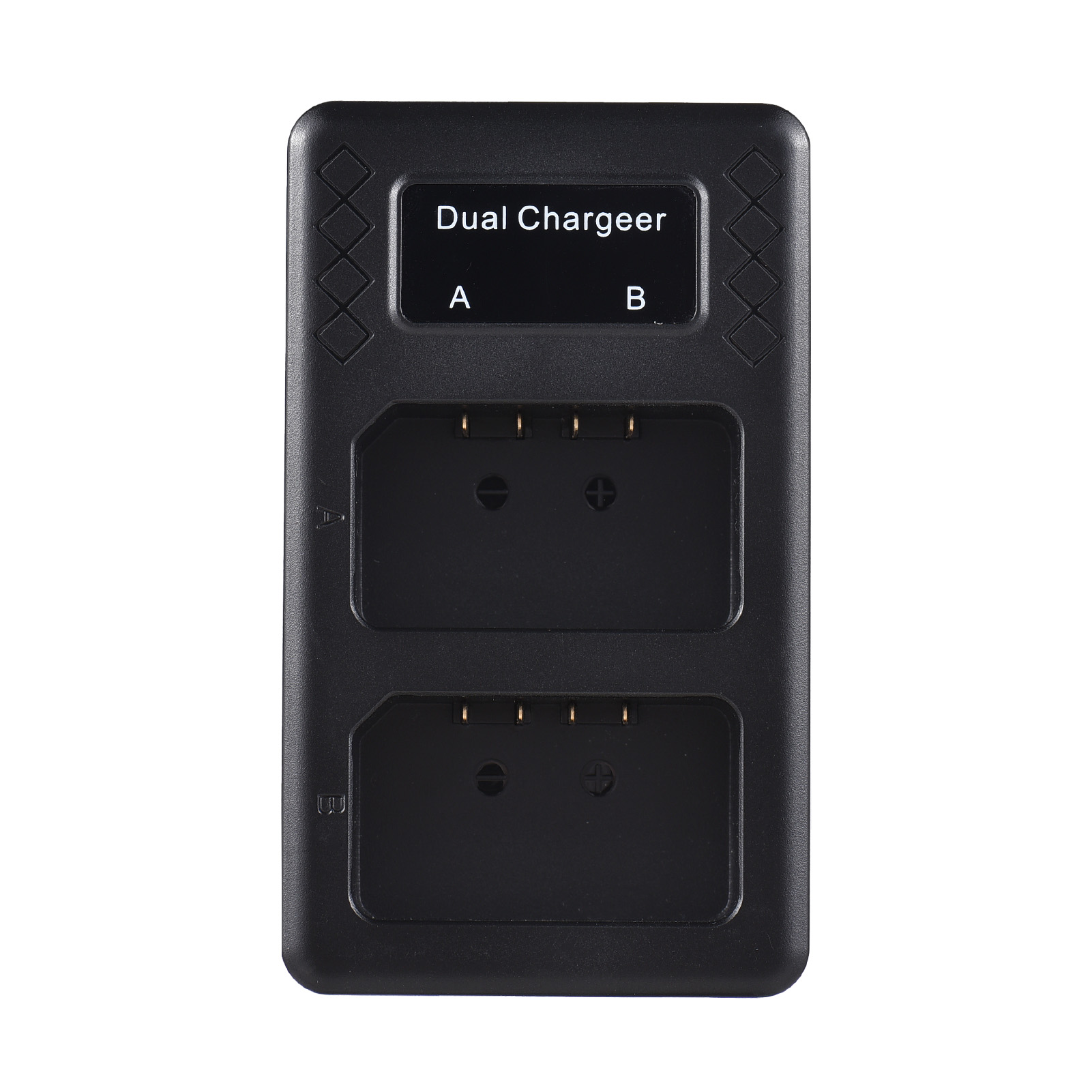 Portable 2-slot Battery Charge - Usb Charger Dynamo ulasan dan harga