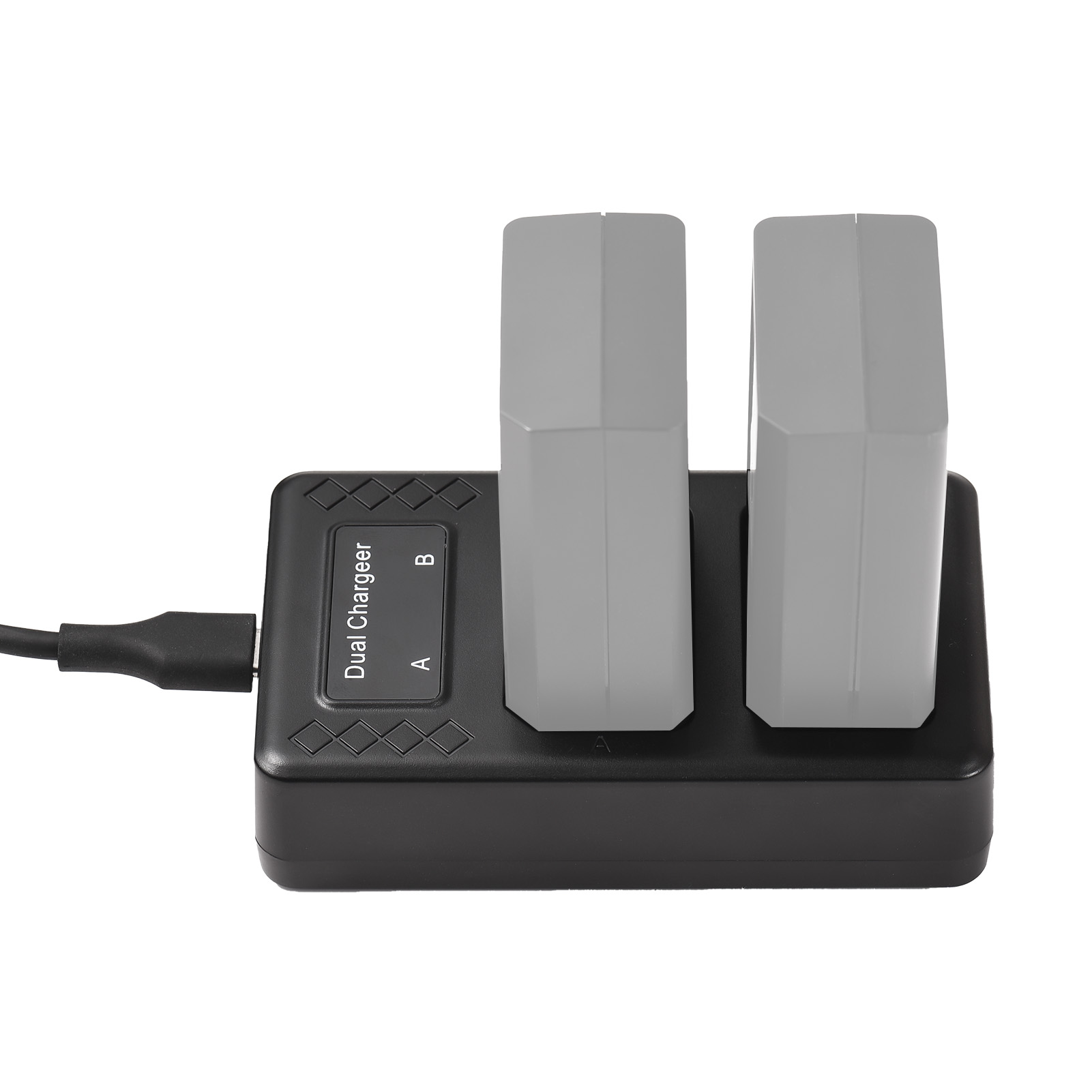 Portable 2-slot Battery Charge - Usb Charger Dynamo ulasan dan harga