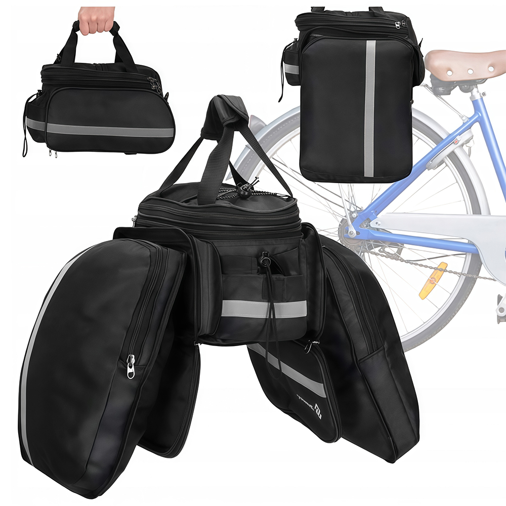 Bike Rear Rack Bag Bicycle Tru - Cycling Commute Rain ulasan dan harga