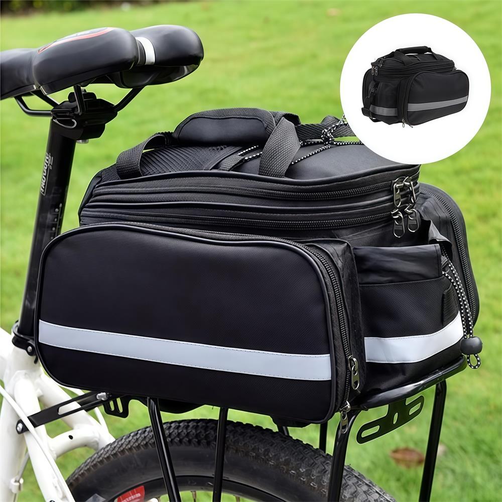 Bike Rear Rack Bag Bicycle Tru - Cycling Commute Rain ulasan dan harga