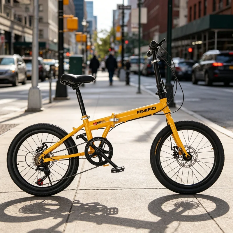 20 Inch Yellow Spoke Wheel Fol - Commuter Biking ulasan dan harga
