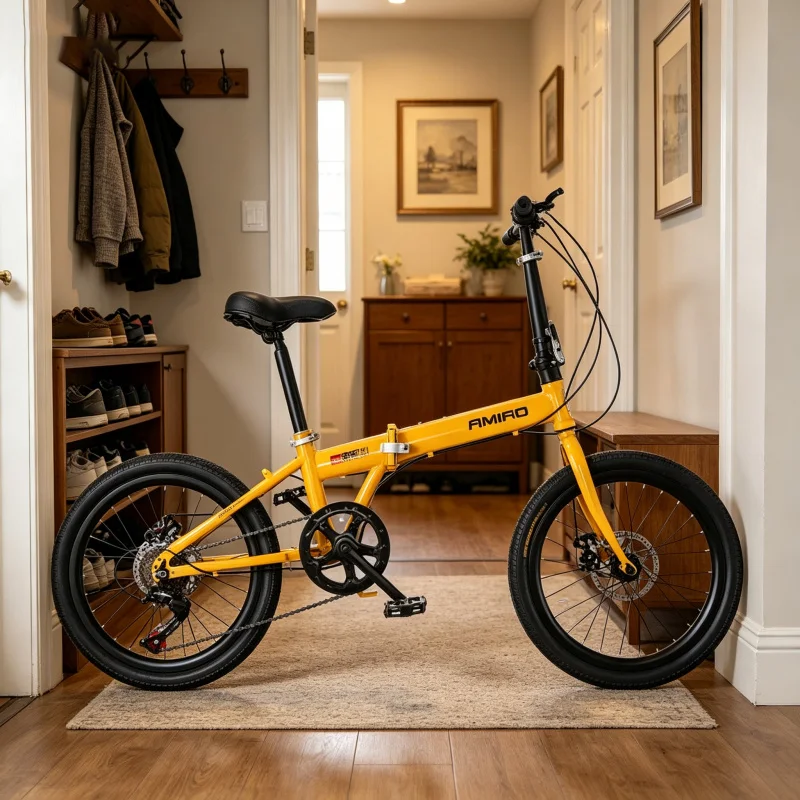 20 Inch Yellow Spoke Wheel Fol - Commuter Biking ulasan dan harga