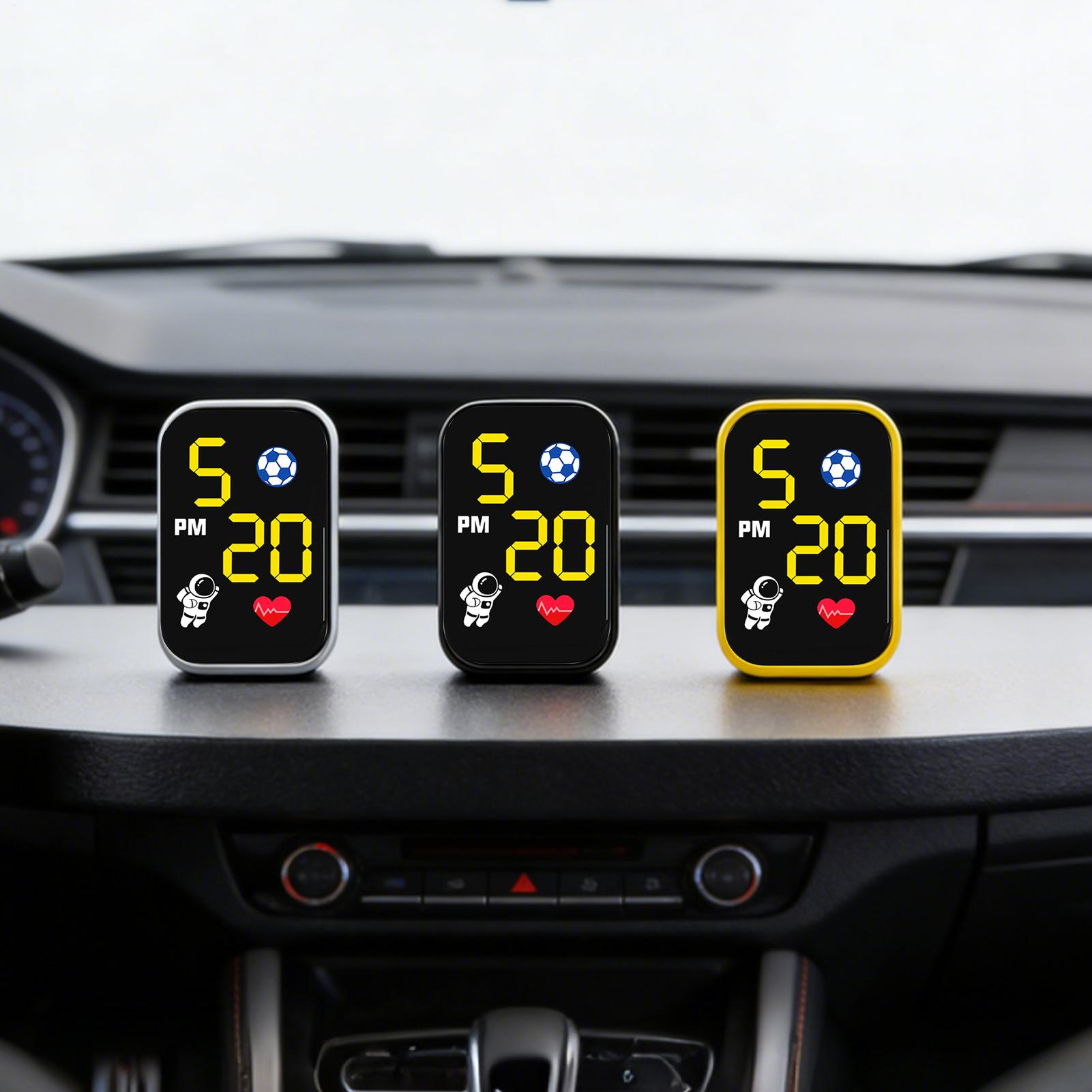 Motorbike Digital Clock Small  - Cycling In City ulasan dan harga