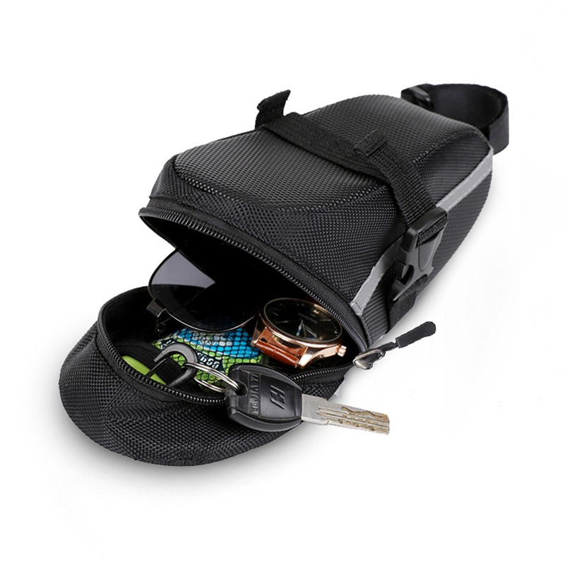 Reflective Strip Bike Saddle U - Saddle Bag Under Seat ulasan dan harga