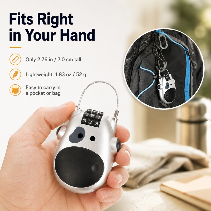 Mini Cow Combination Cable Loc - Cycling Journey ulasan dan harga