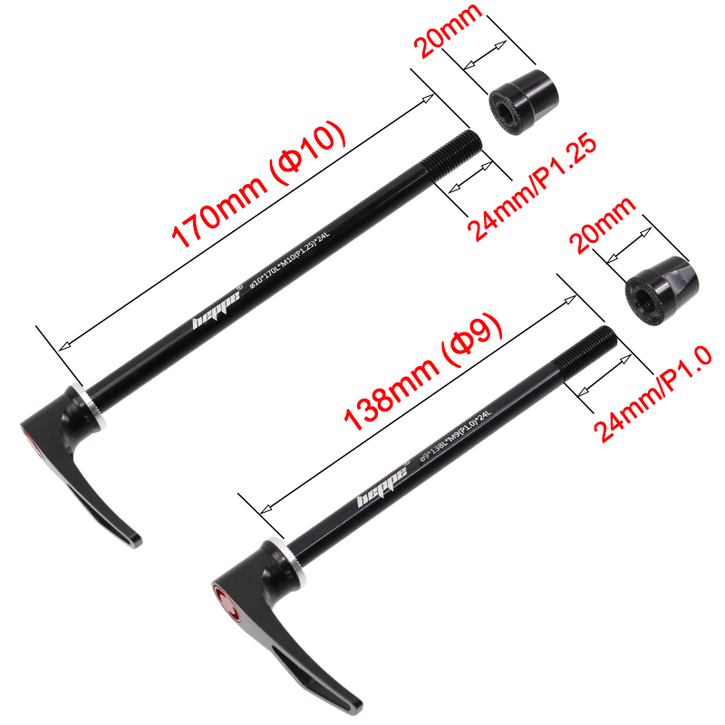 HEPPE Bike Thru Axle 9x100 10x - Dynamo Hub Front ulasan dan harga