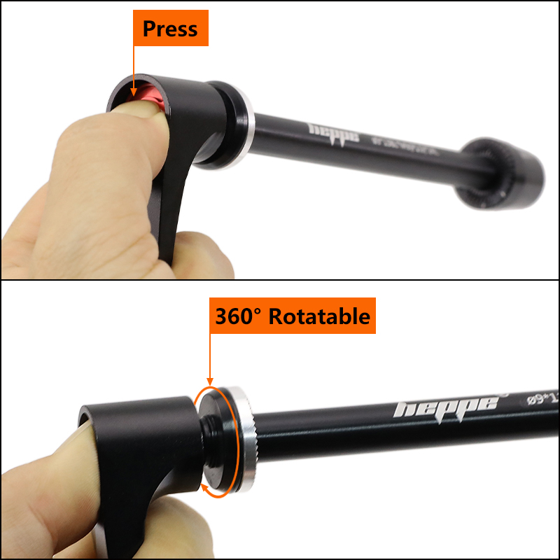 HEPPE Bike Thru Axle 9x100 10x - Dynamo Hub Front ulasan dan harga