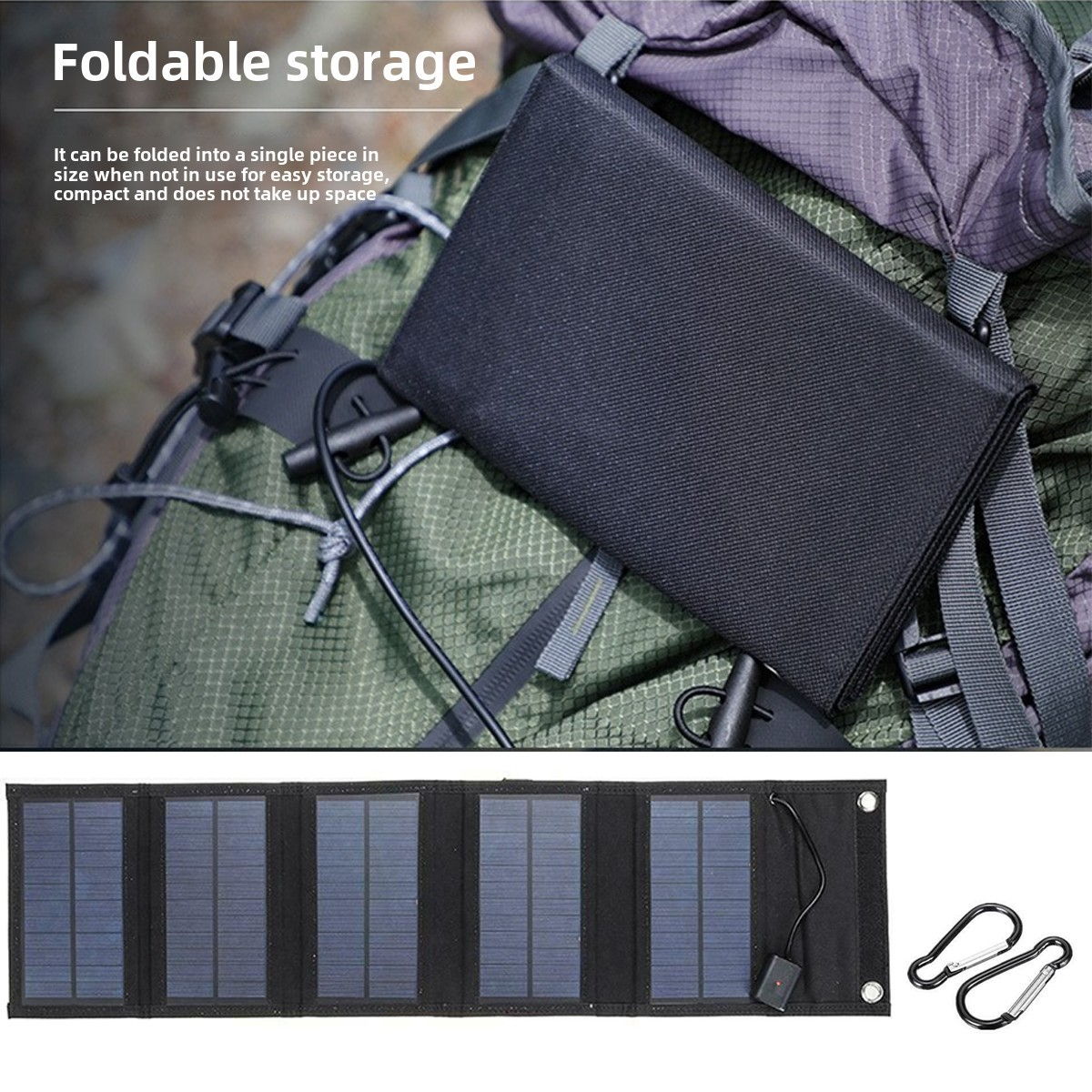 Backpack Carry Portable Foldab - Usb Charger Dynamo ulasan dan harga
