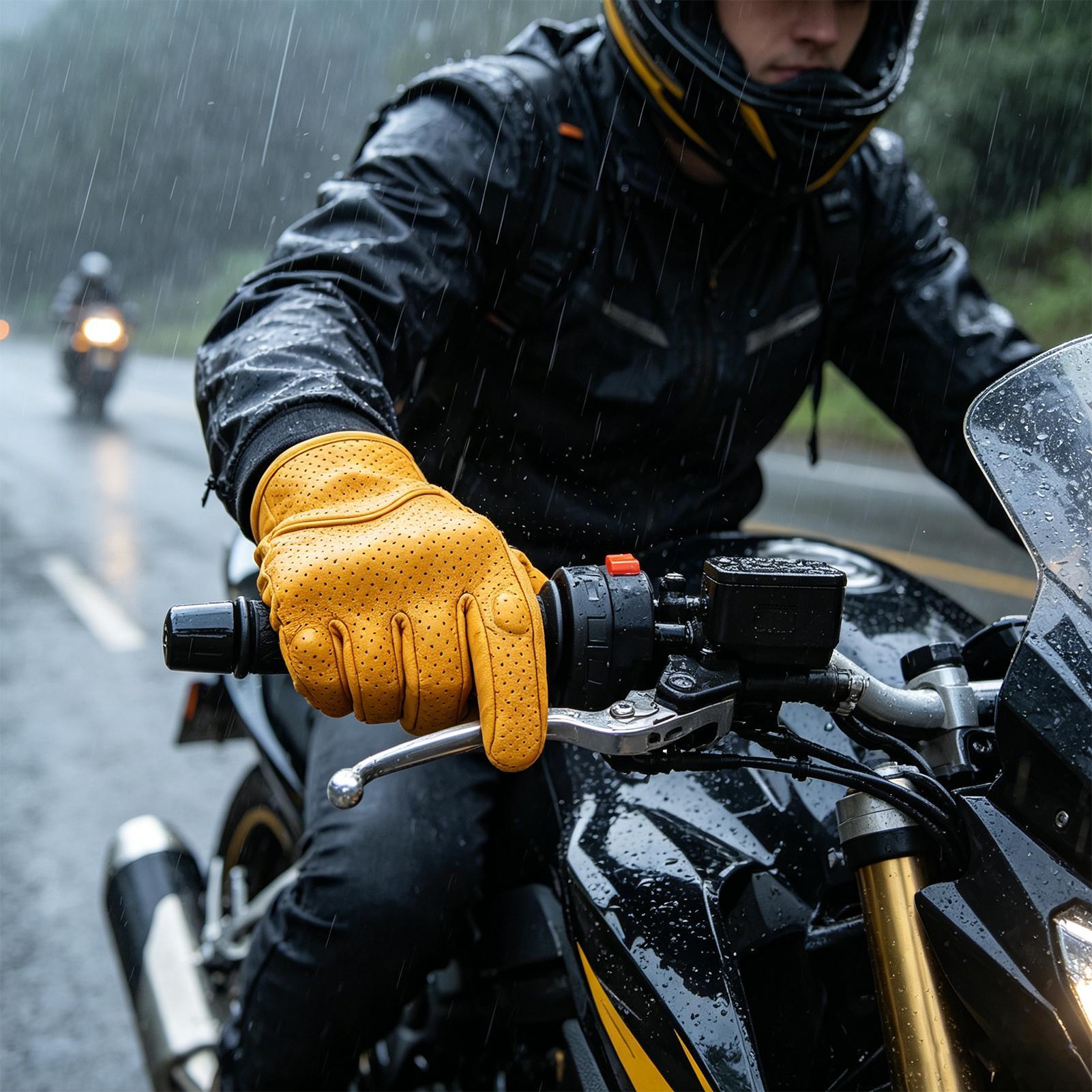 Motorcycle Retro Gloves Breath - Cycling In City ulasan dan harga