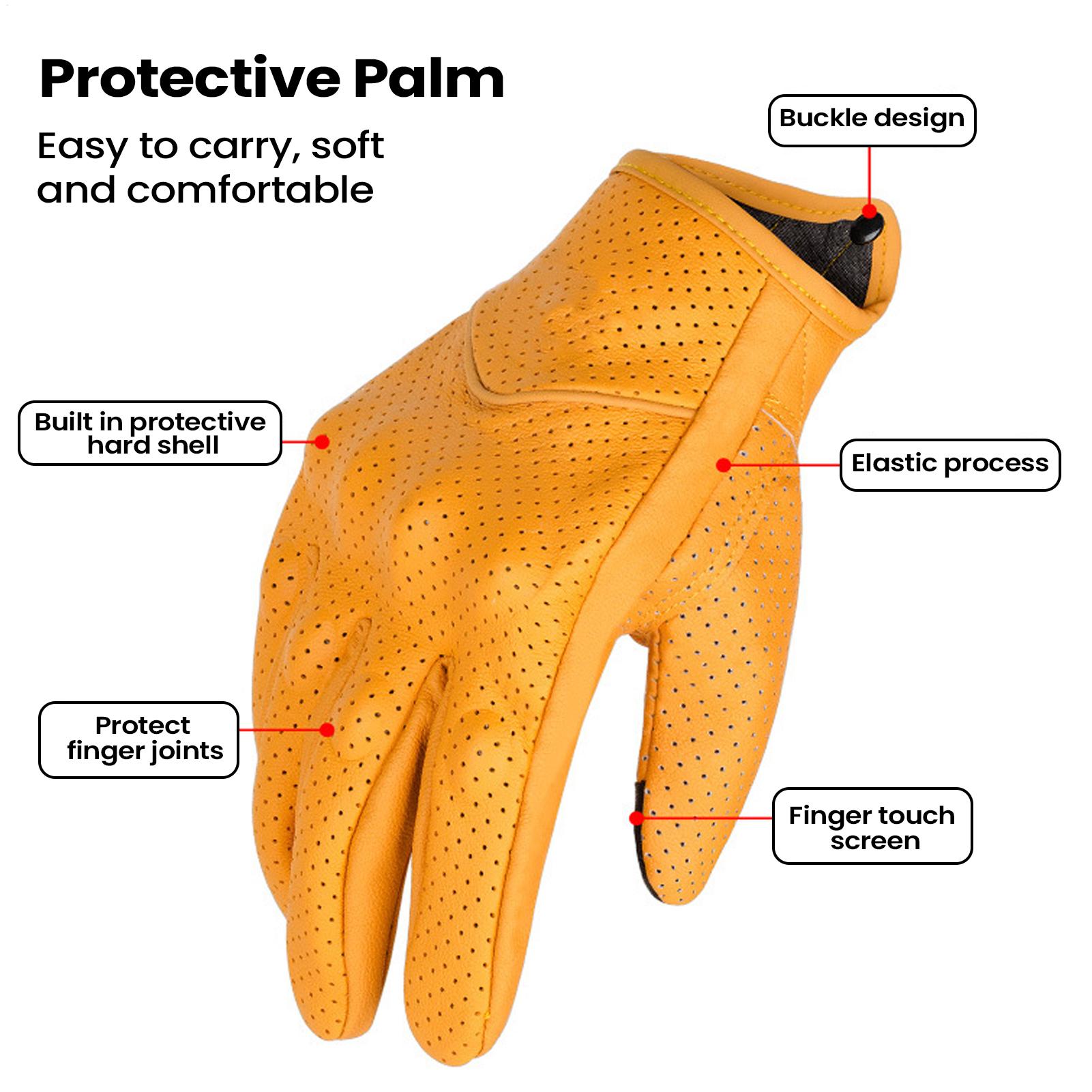 Motorcycle Retro Gloves Breath - Cycling In City ulasan dan harga