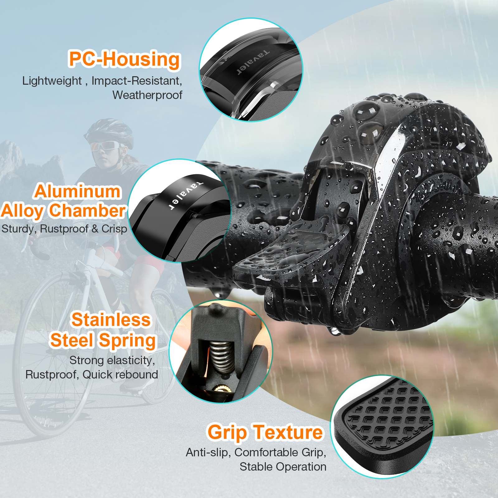 Bike Bell Ring Cycling Horn St - Bell Handlebar Ring ulasan dan harga
