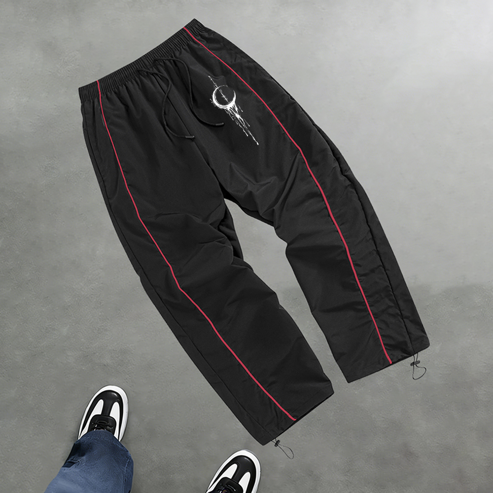 Men's Trendy Crescent Print Ca - Cycling Commute Training ulasan dan harga
