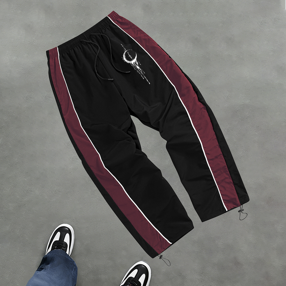Men's Trendy Crescent Print Ca - Cycling Commute Training ulasan dan harga